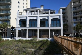 Beach Cabana Rear Post